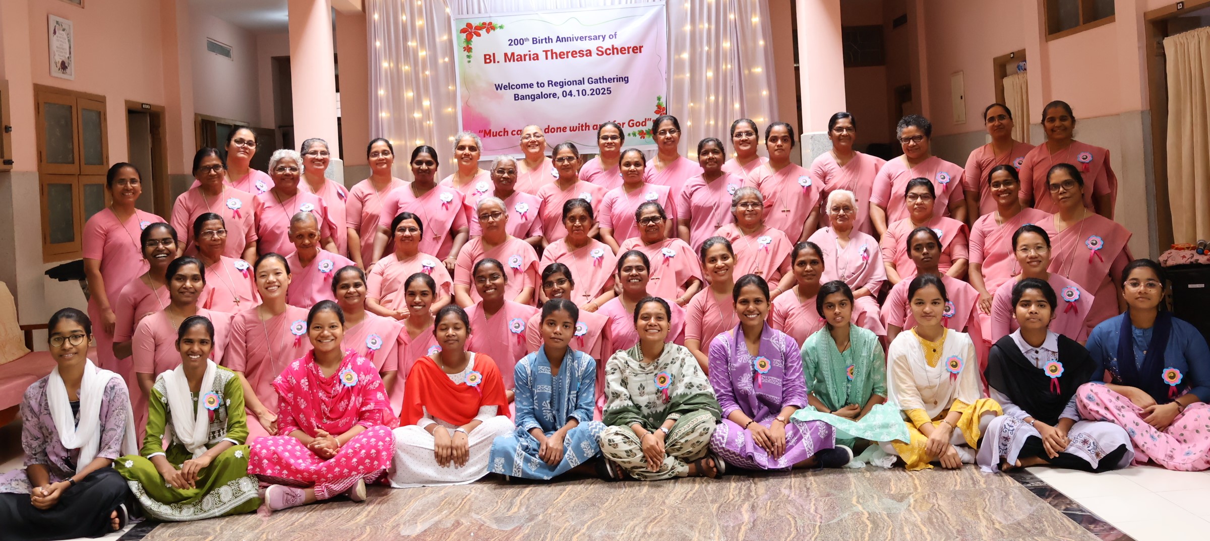 Convent students in classroom